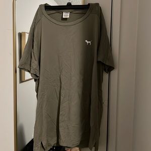 Khaki greenway sleeve T